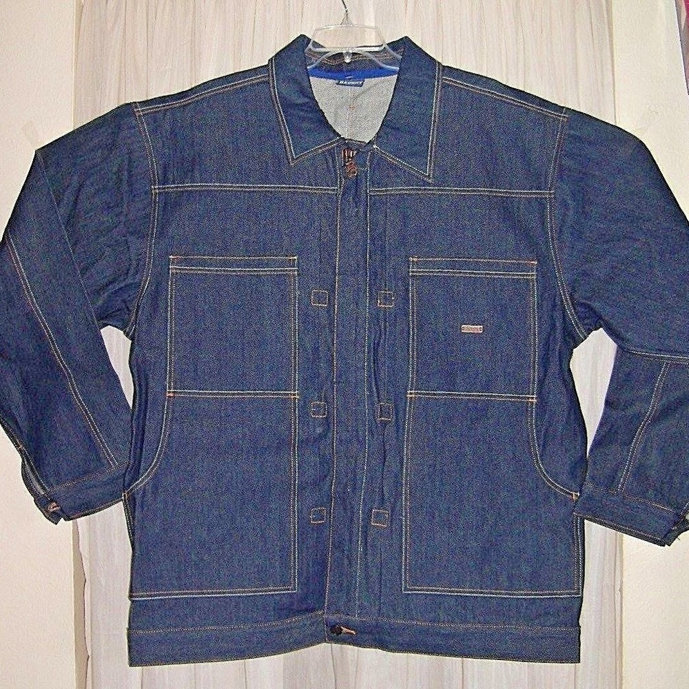Vintage Rare Bad Boy Sean John Puffy P Diddy Blue Denim Jacket